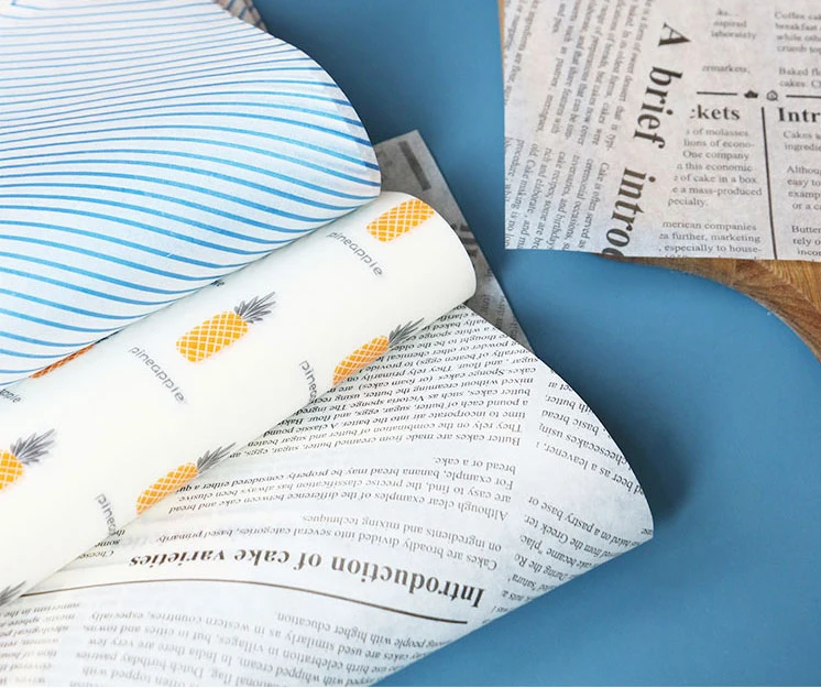 Wholesale Food Grade Wrapping Paper Custom Design And Size Pe Coated