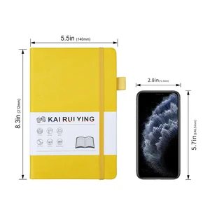 Journal Notebook with Pen Holder A5 Notebooks for Work or Writing College Ruled Notebook for School