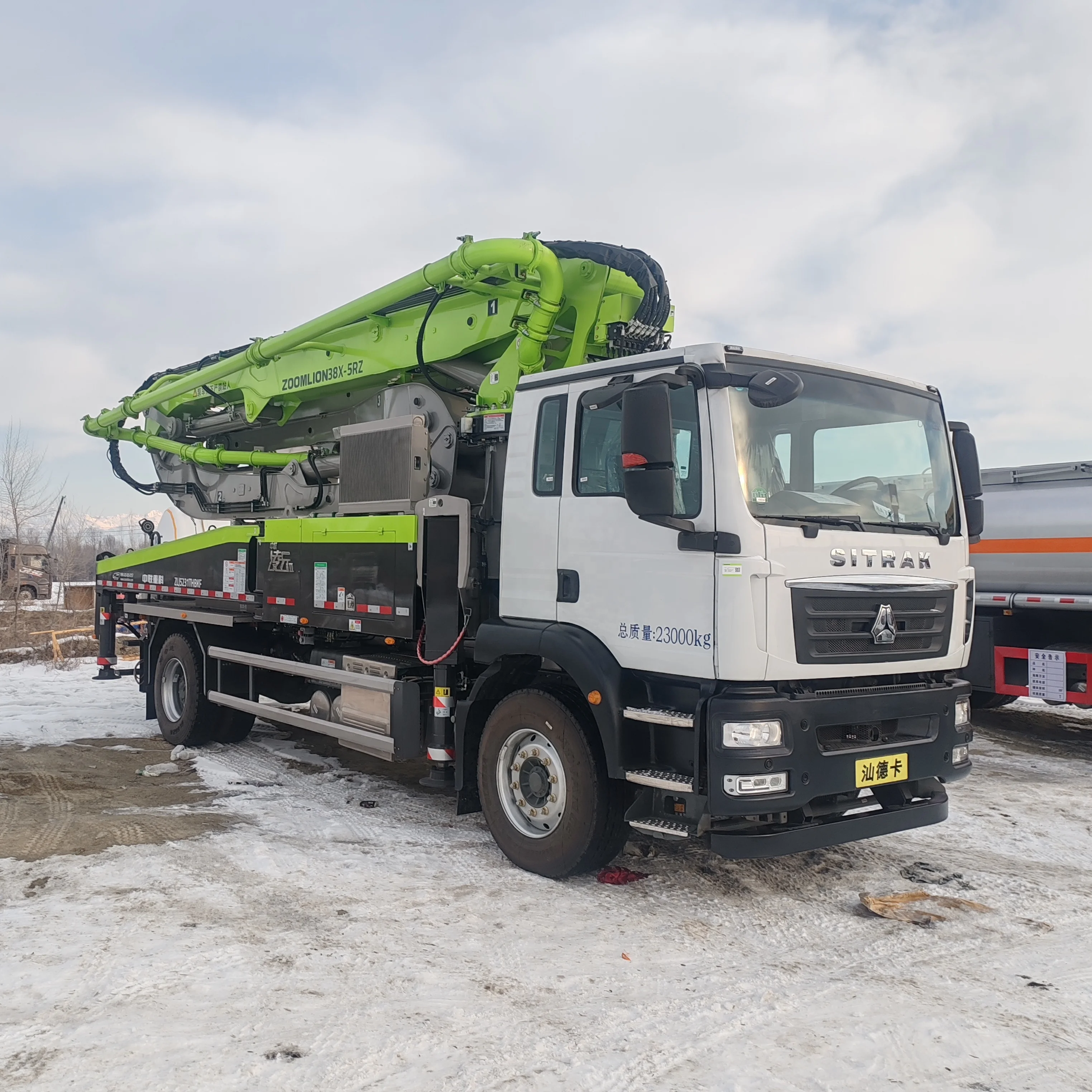 379 ミミック Zoomlion ZLJ5231THBKF 38X-5RZ Concrete Pump Truck - High Efficiency