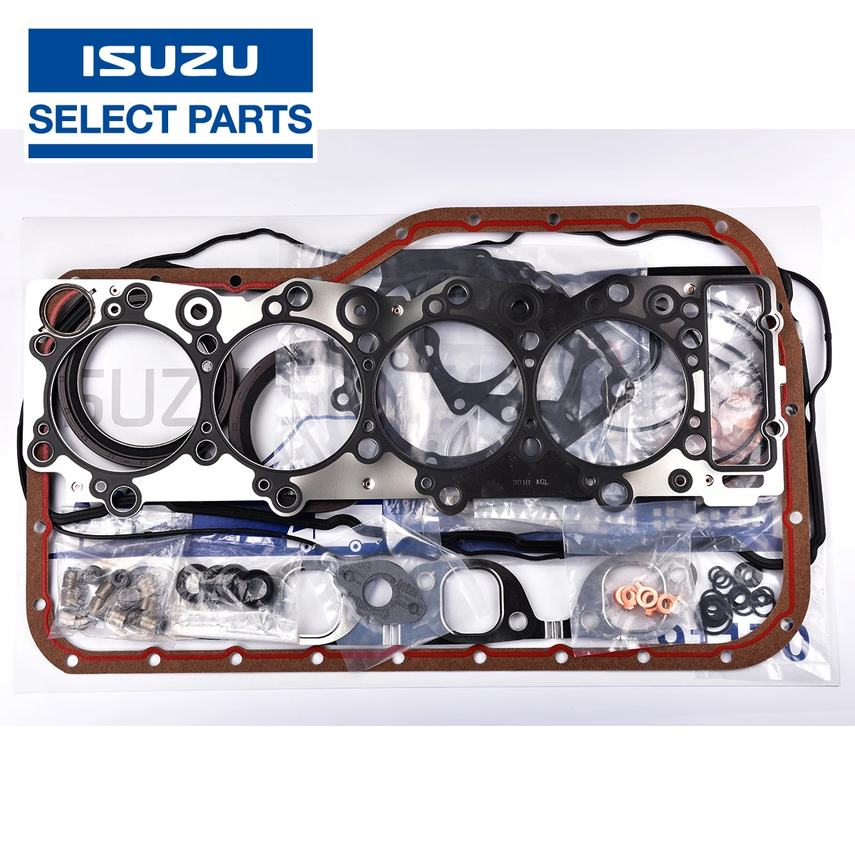 ISUZU 4HK1 Engine Overhaul Kit Includes Mechanical Parts Gasket Set Repair, Suitable for SANY, ZOLIAN XCMG Mechanical Parts
