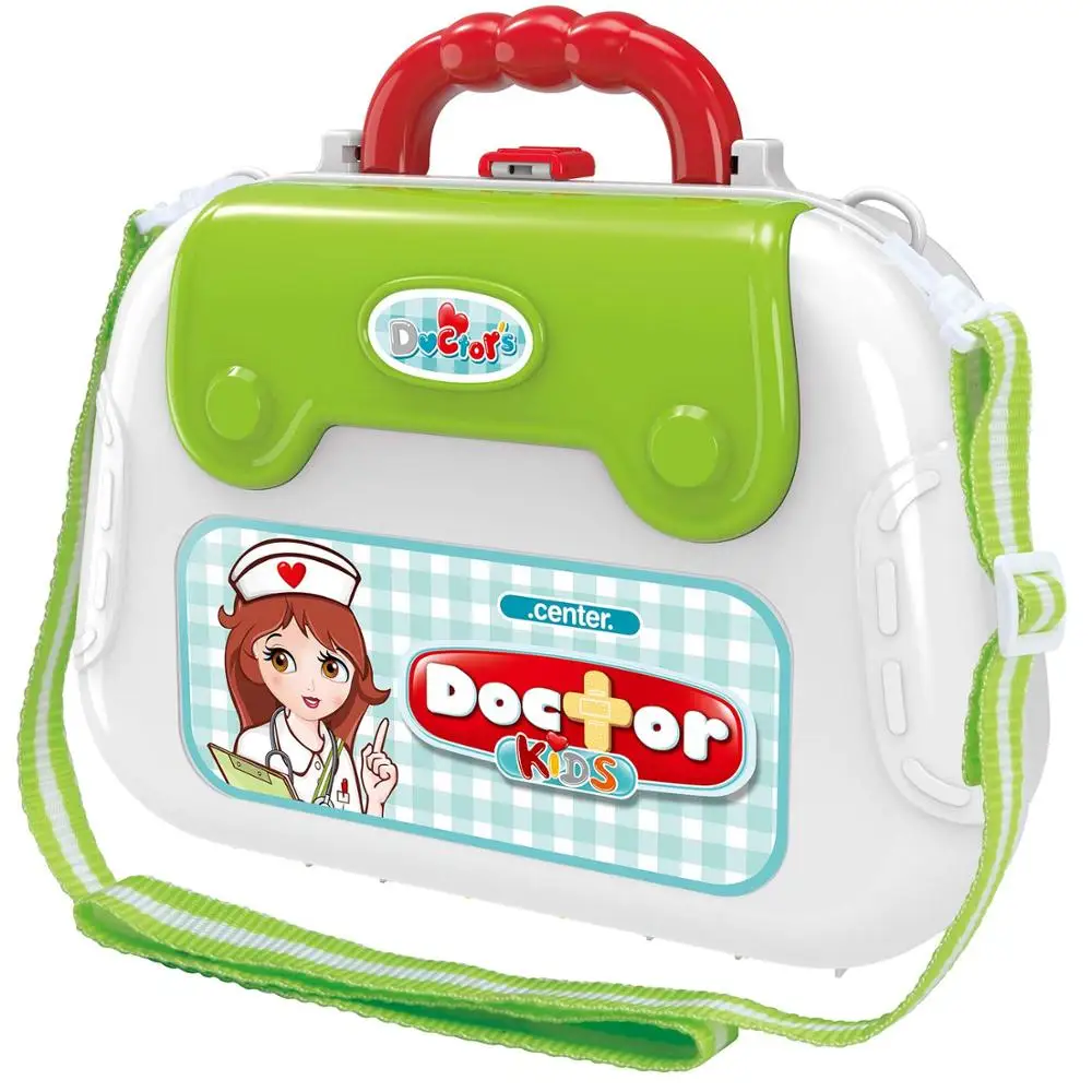 
 Набор детских врачей, комплект медицинских игрушек с чехлом для врачей и переноски для маленьких девочек, школьный класс  