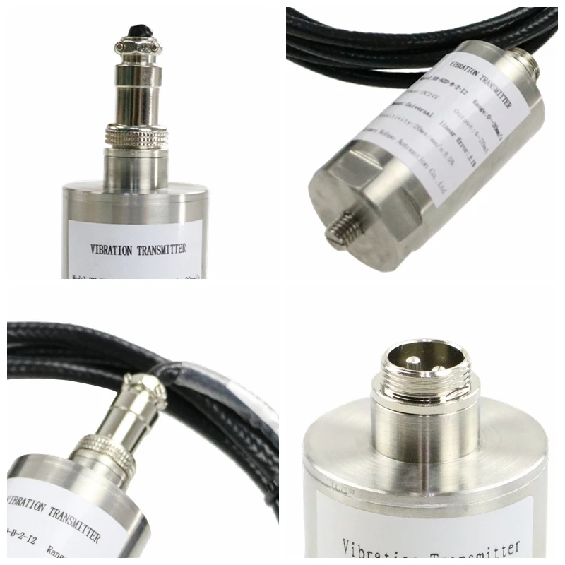 Khhzd High Accuracy 420ma Analog Output Universal Vibration