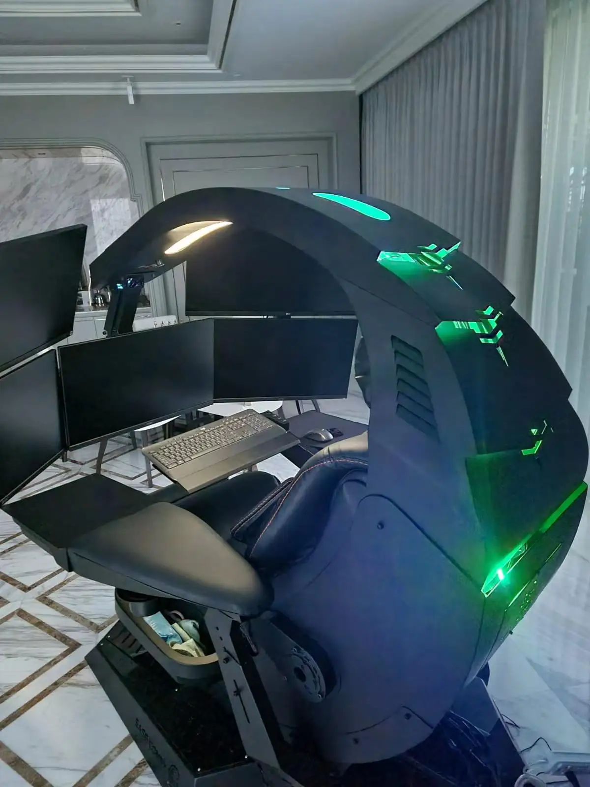 Cluvens Manticore Zero Gravity Workstation: Ergonomic Gaming Rig with ...
