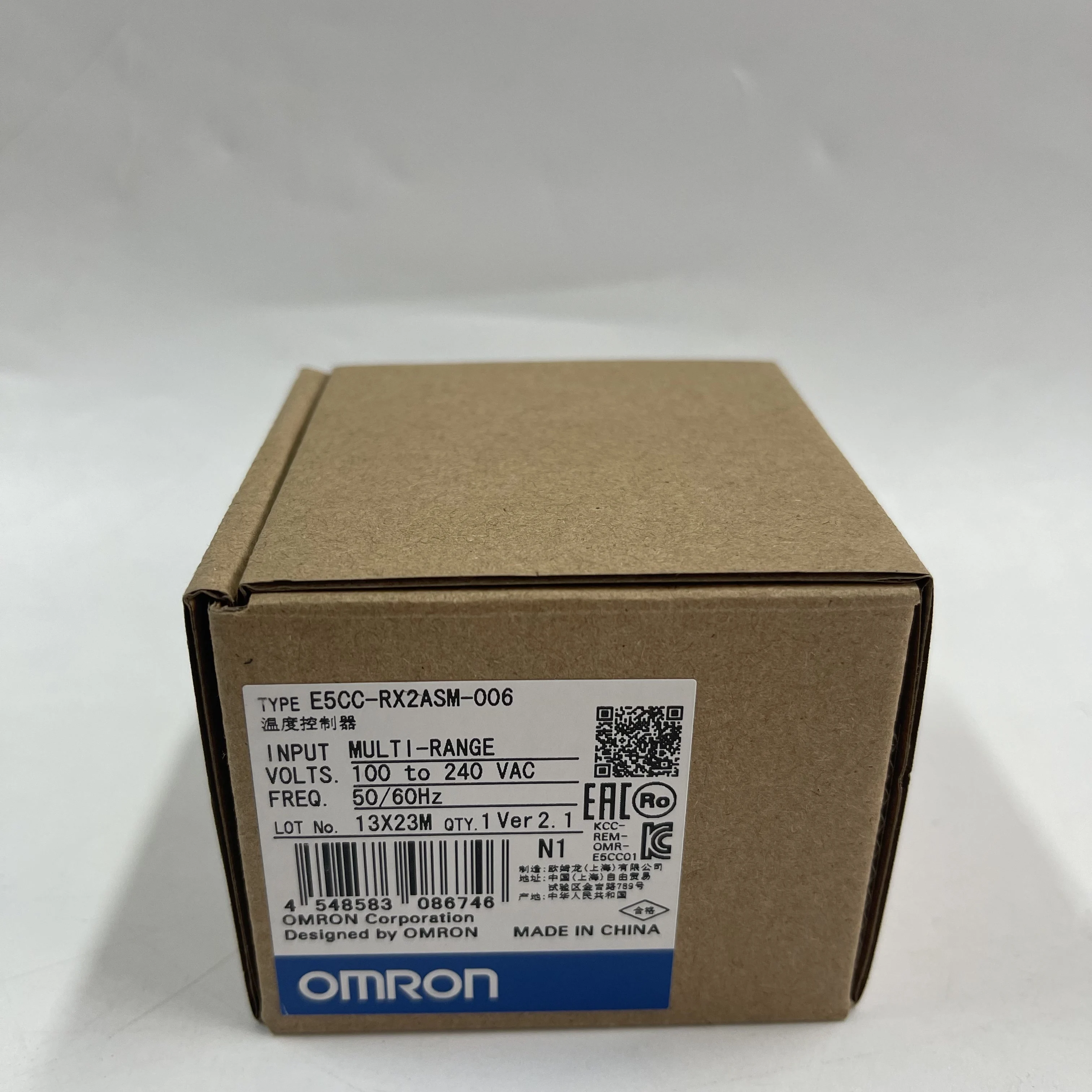 Omron Temperature Controller E5CC-RX2ASM-006