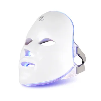 Facial Skin Red Light Therapy Colorful Mask Anti-Aging Light Therapy Skin Rejuvenation 7 Color Led Face Mask