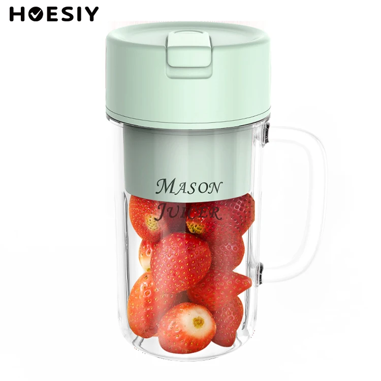 Usb Chargeable Juicer Blender Portable Blender Mini Blade Juicer Cup 380ml Electric Blender Mini 