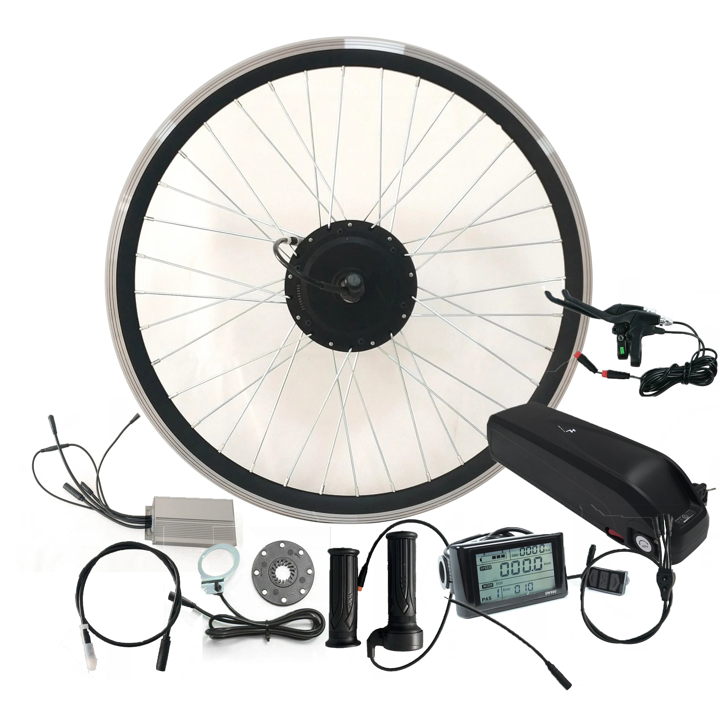 Fat Tire Bike Conversion Kit 1000w with Battery Electric Bike