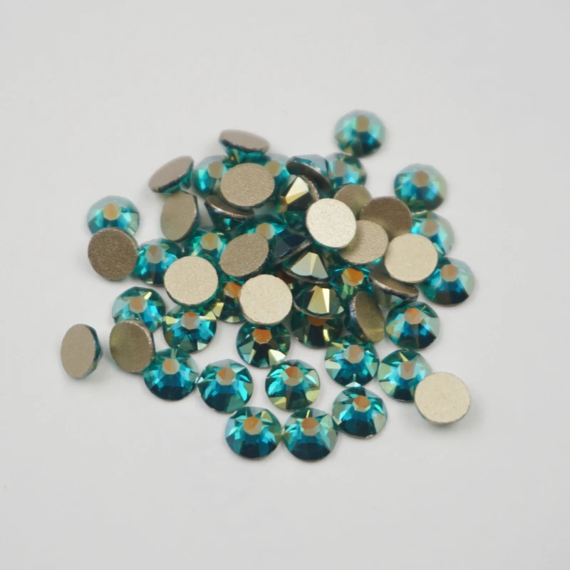 Best quality factory wholesale flatback crystal rhinestones glitter stones non hot fix glass rhinestones for cup decoration