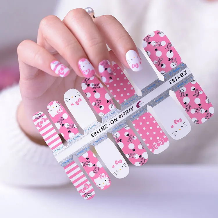 Hello Kitty Nail Stickers