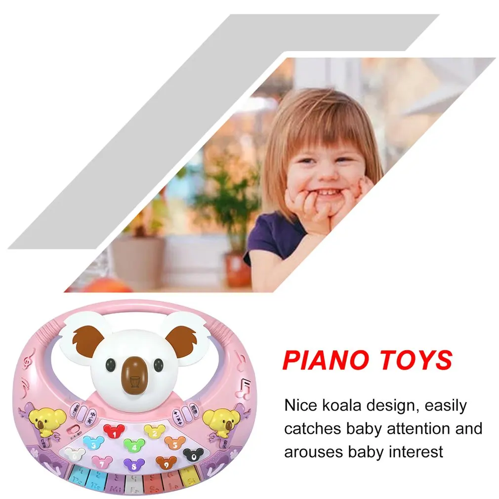 Детский мини музыкальный пластиковый игрушечный пианино, электронные музыкальные инструменты, игрушки