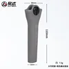 With plastic screws - large gray