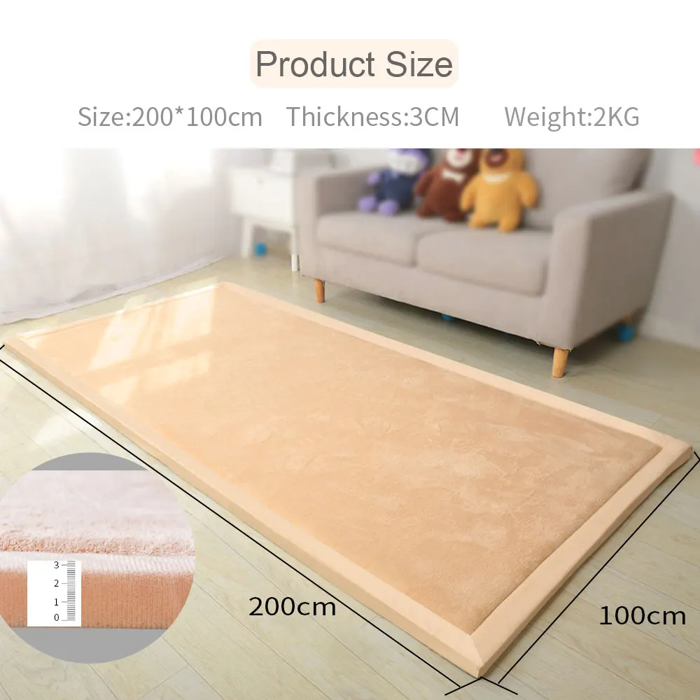 Children Extra Large Non Toxic Antislip Reversible Standing Crawling