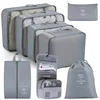 Grey Travel 8 pcs set