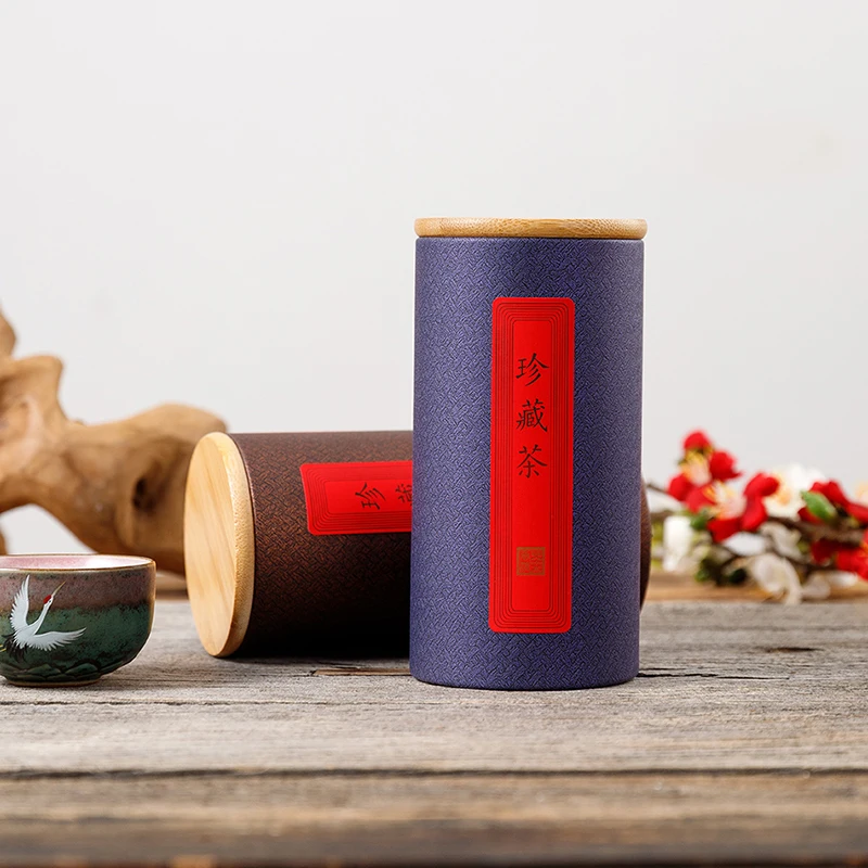 Star Packaging Biodegradable Cardboard Plant Kraft Paper Glass Dropper Bottle Black Green Tea Tube Packing