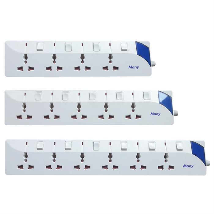 Новый тренд, множество немецких электрических розеток, универсальный Удлинитель на 6 розеток
