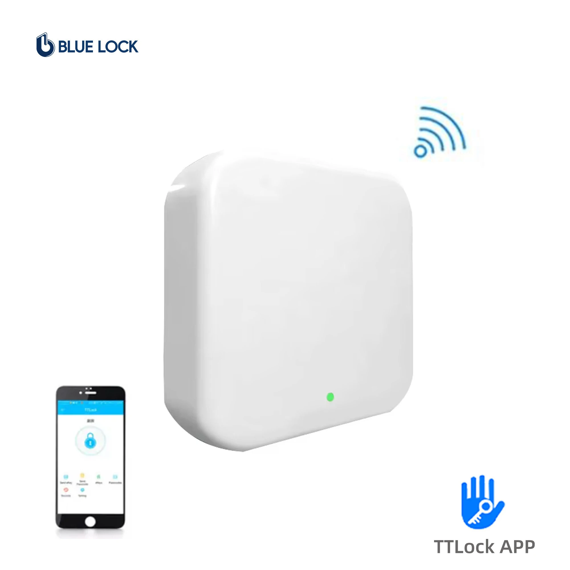 Bluelock G2 Matter Smart Lock Gateway TTLock Remote Control Unlock for Home Security with Real-Time Monitoring