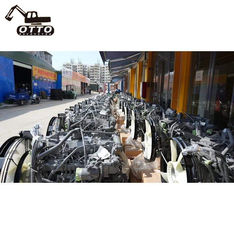 Excavator Spare Parts 6BG1 Engine Assy CC-6BG1TRP 128.5KW 2100R/MIN for ISUZU Sumtomo SH220