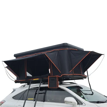 All Season Car Suv Hard Shell Roof Top Tents Automatic Aluminum Alloy Vertical Camping Camper Van Rooftop Tents for 2-4 Personal