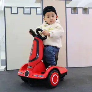 New Design Hot Selling Children's Electric Ride-On Car 360 Degree Rotation Big Battery for Kids 2-7 Years Toys Power Wheel