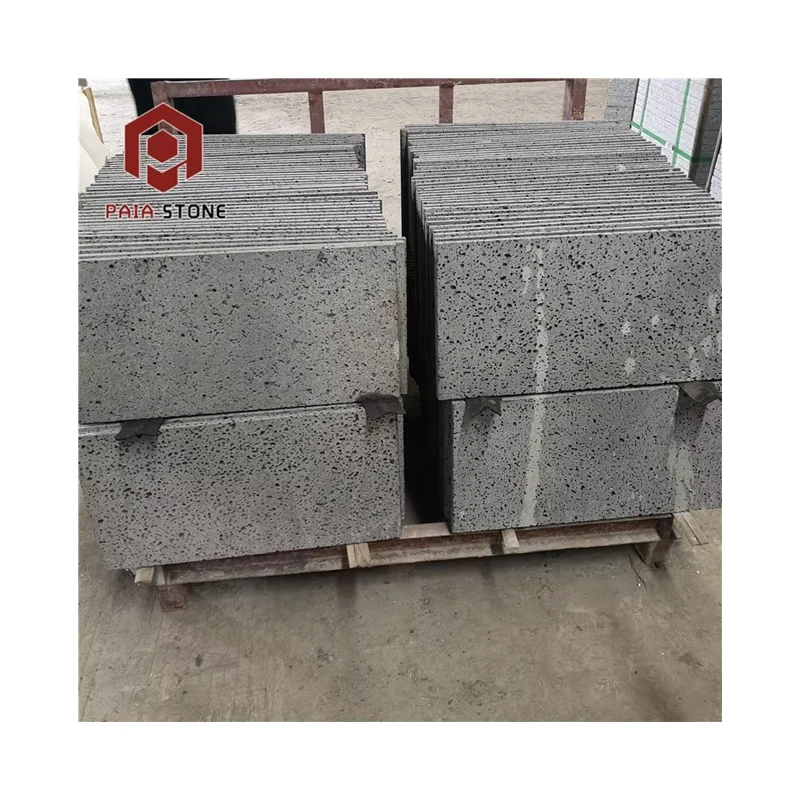 Qurilish materiali: arzon narxda tabiiy polirlangan Xaynan qora bazalt tosh: tashqi devorlarga qoplam uchun gilamlar