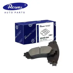 Rexwell Auto Parts Premium OEM 04466-33230 Car Rear Disc Aramid Fiber Ceramic Brake Pads for Toyota Camry Rav4 Lexus ES350
