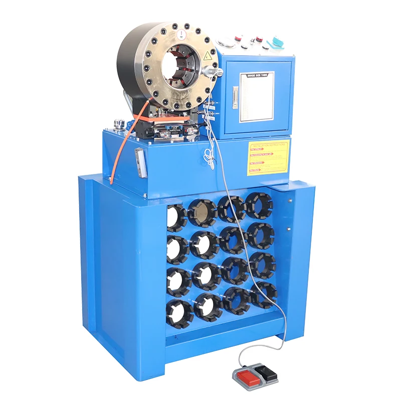 Machine à Sertir Hydraulique Portable 5600KN Pour Tuyaux - Avec 8 Jeux De Matrices - Neuf - Origine Chine