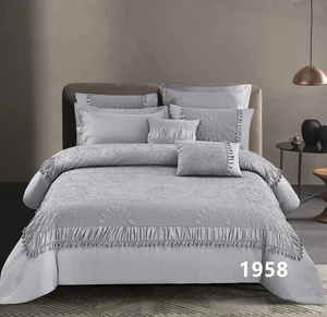 KOSMOS Bedding Microfiber Solid Comforter Set