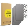 3 privacy screen protectors + 3 lens protectors