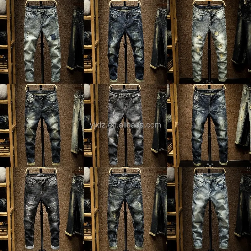 2022 European And American Fashion Men's Wear Loose Straight Hip Hop