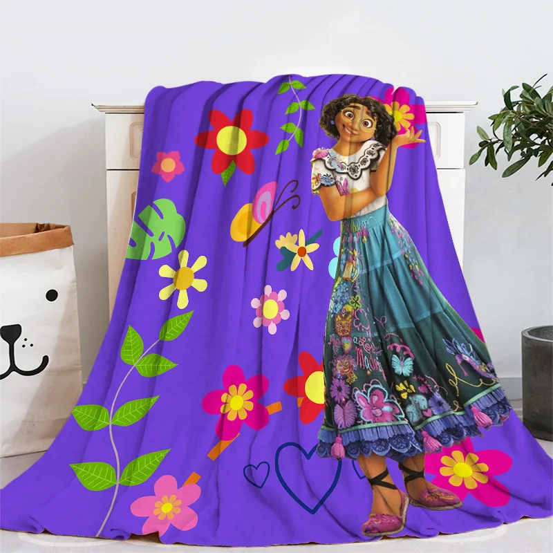 Cartoon Flannel Blanket Children Kids Cartoon Air Conditioning Blanket