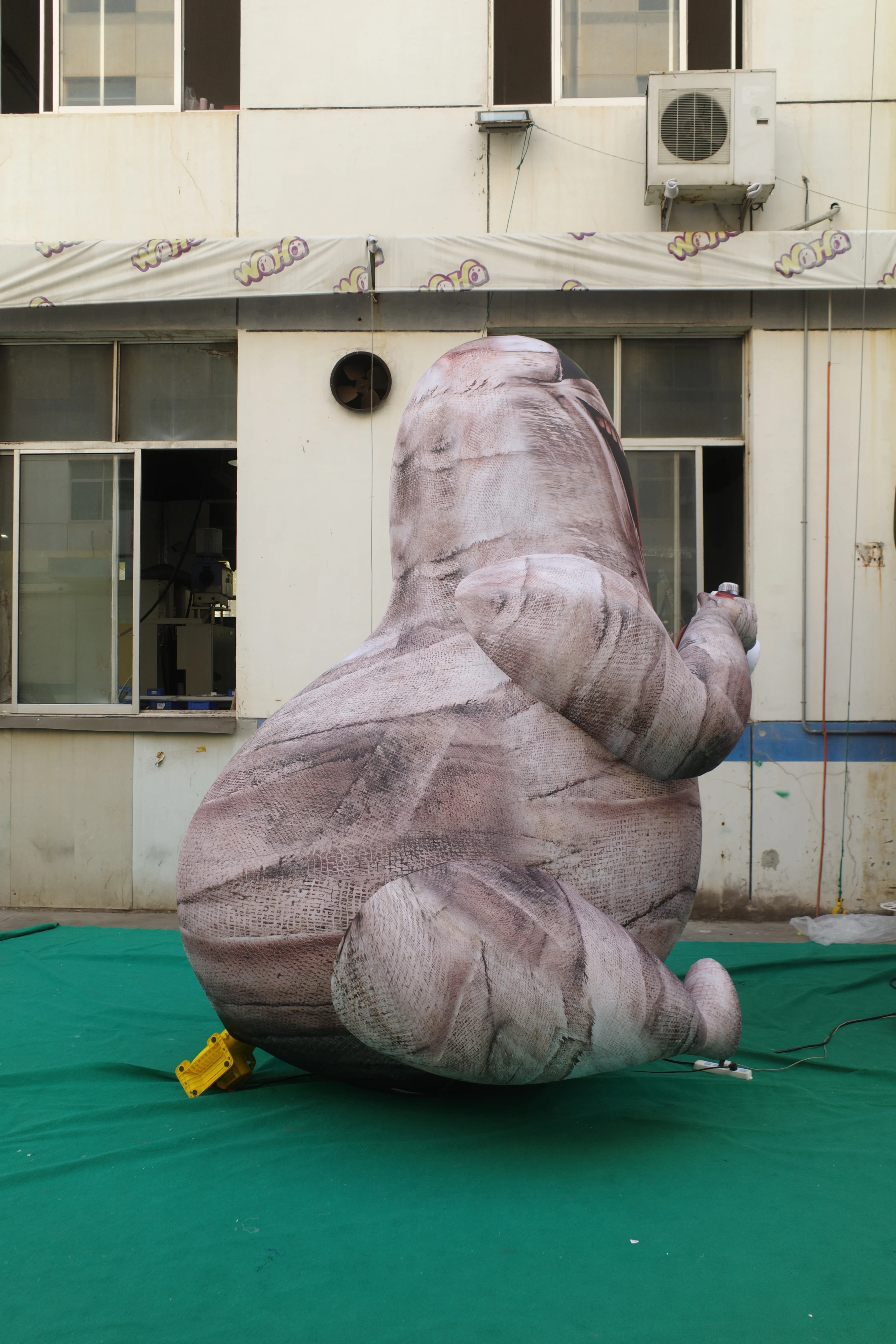 Giant Inflatable Mummy Ghost Mascot for Commercial Display & Halloween, Durable Advertising Inflatable