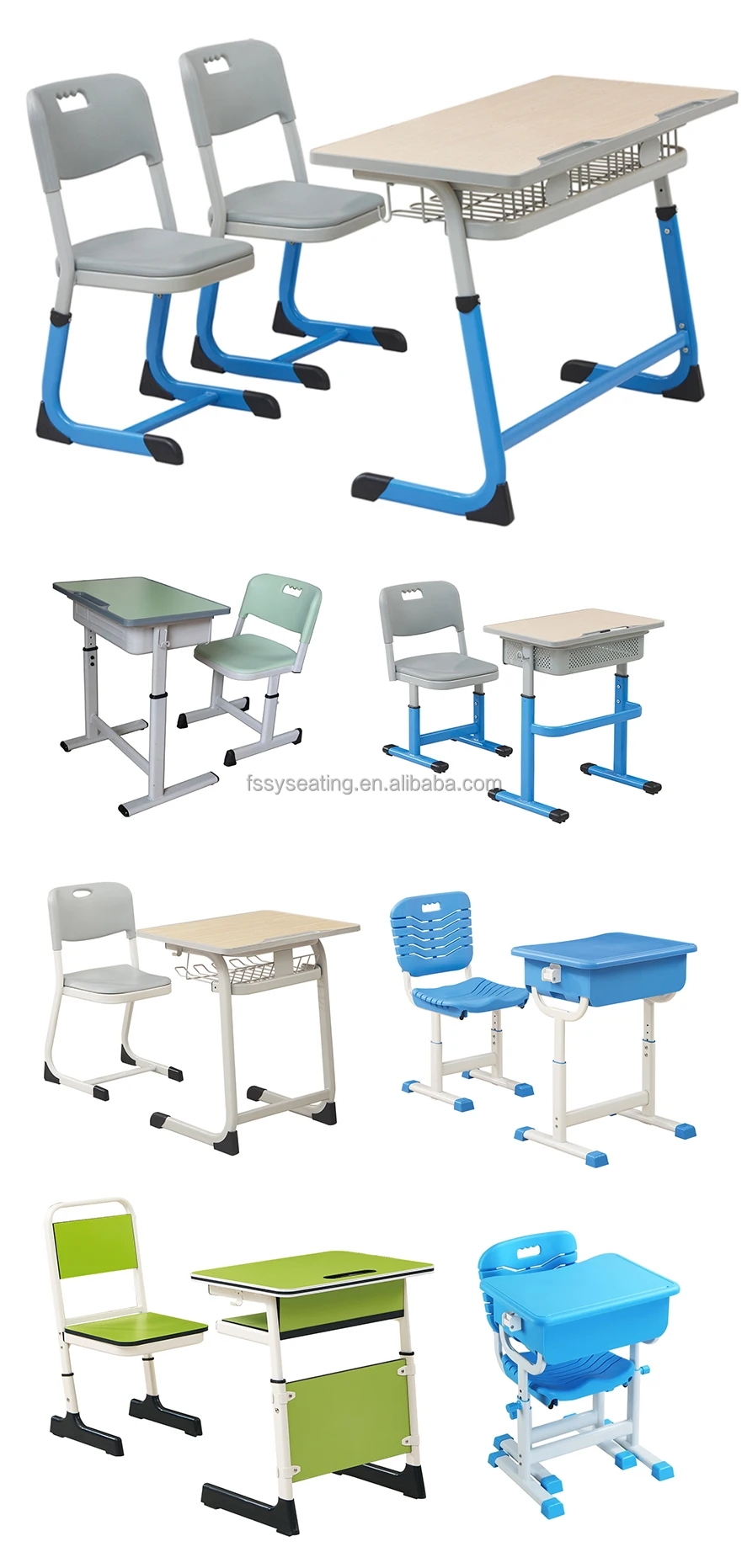 Wholesale Chairs For School Heightadjustable School Chairs W/ Study