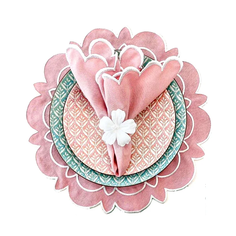 Wholesale Cheap Linen Napkins Linen Fabric Cloth Napkin Stone Washed