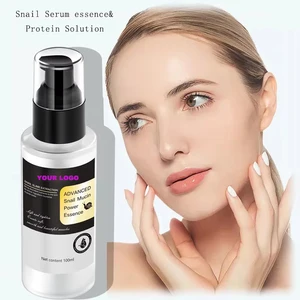 Natural Ingredients Snail Mucus & Hyaluronic Acid Face Serum Deep Hydration & Skin Repair Night Treatment for Glowing Skin