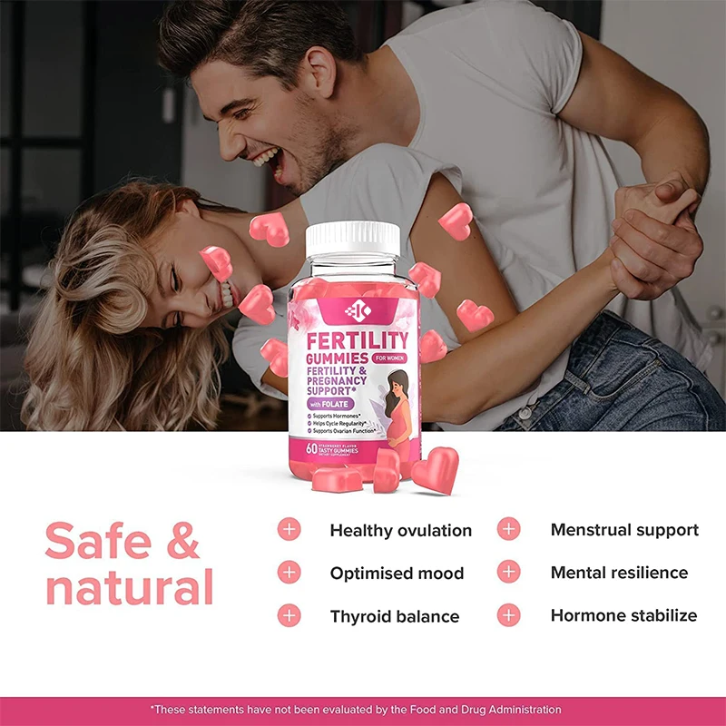 Oem Fertility Prenatal Vitamins Gummy Supplement With Inositol Vitamin