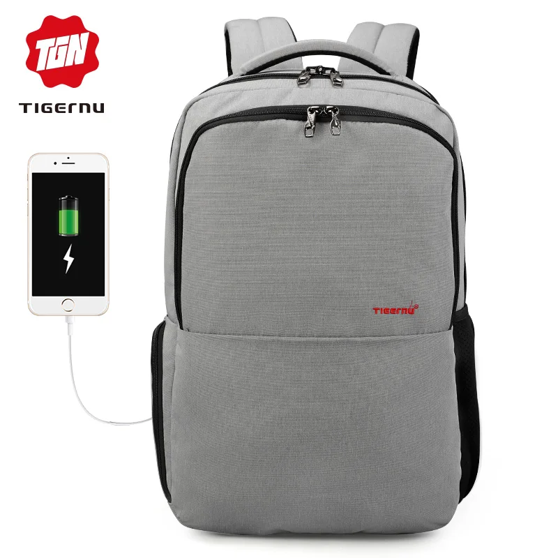 Waterproof Anti-theft Laptop Backpack For Men, Softback, Usb Oem