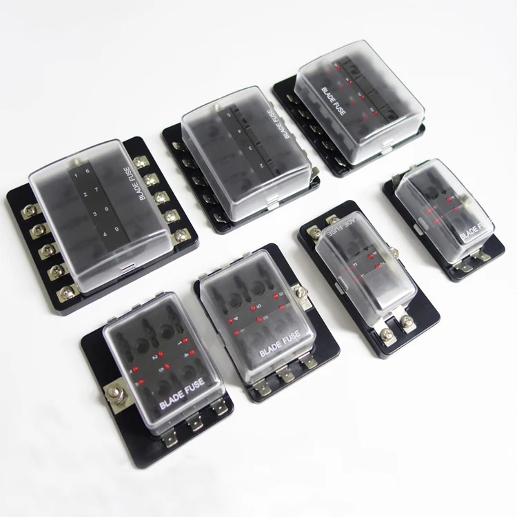 Scatola Portafusibili A 4 Lame Standard ATO Per Auto, Furgoni, 12 V/24 - Foto 3