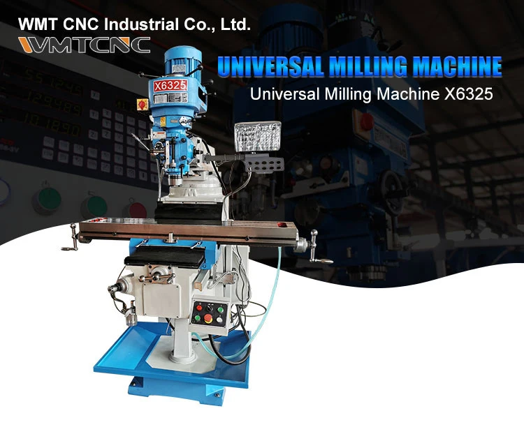 Small Milling X6325 High Rigid Metal Mini Milling Machine For Metal