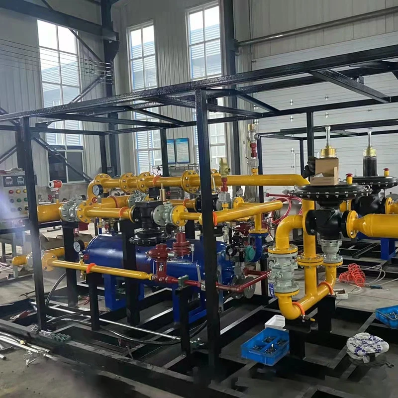 CNG PRMS Gas Pressure Regulating and Metering Station