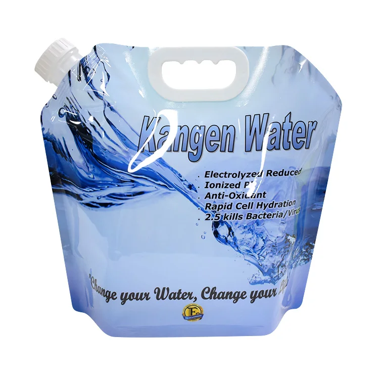 Bolsa de Agua 5L Personalizada KANGEN Color blanco