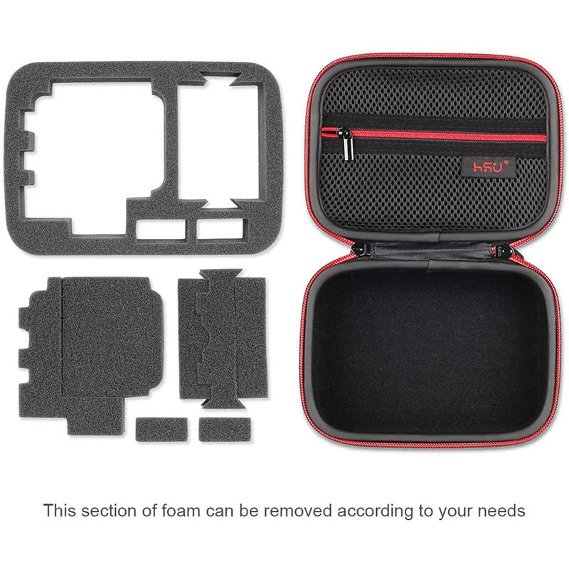 Водонепроницаемый маленький чехол для переноски экшн-камер GoPro Hero7 Black и