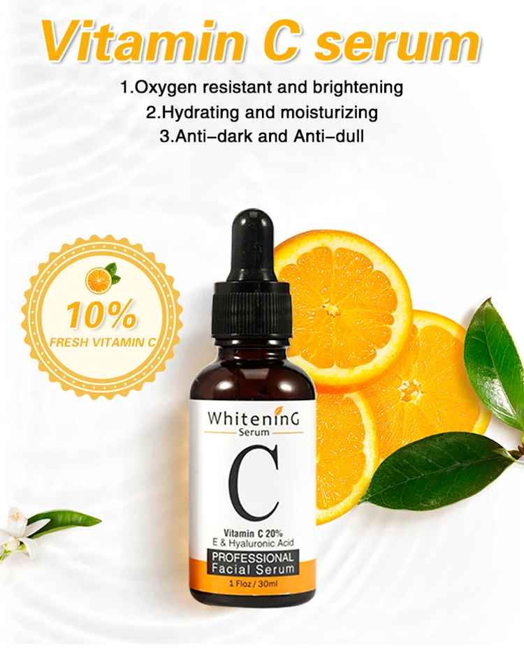 Oem Private Label Natural Organic Face Whitening 20 Vitamin C Serum Buy Vitamin C Serum,Face