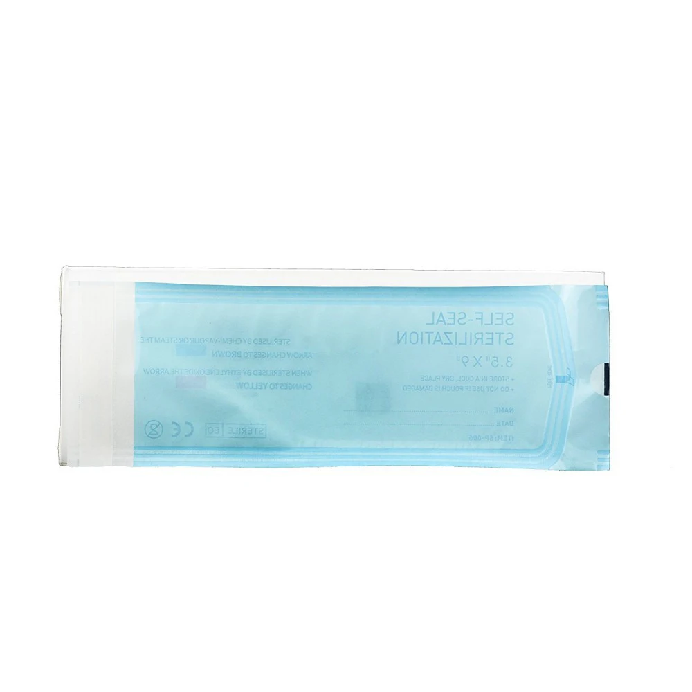 self seal latex sterilization pouch 7 inch