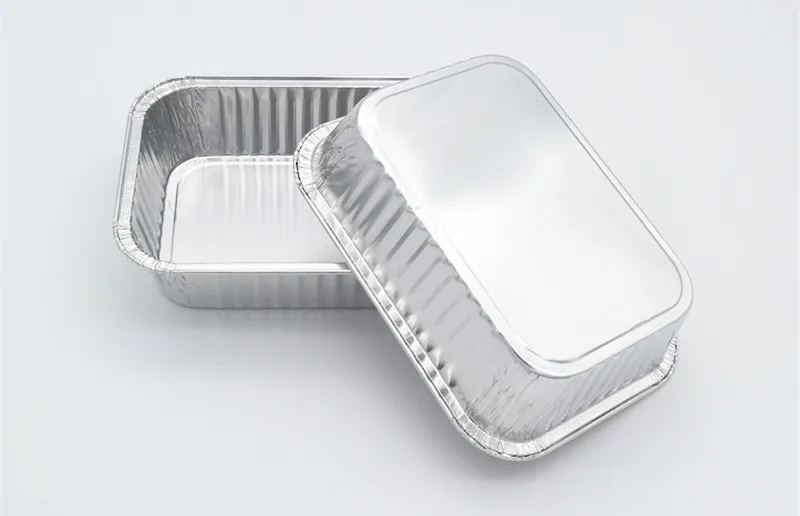 product tia cb58 container disposable aluminum tray with lid aluminium foil container foil lid for food-6