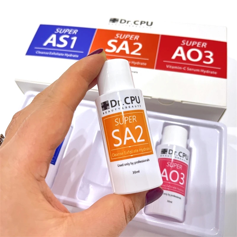 Dr. CPU 顔用アクアピーリングソリューション30ml - 保湿・美白
