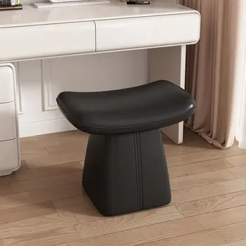 Italian Makeup Stool Nordic Modern Leather Piano Chair Bedroom Hotel Swivel Chair