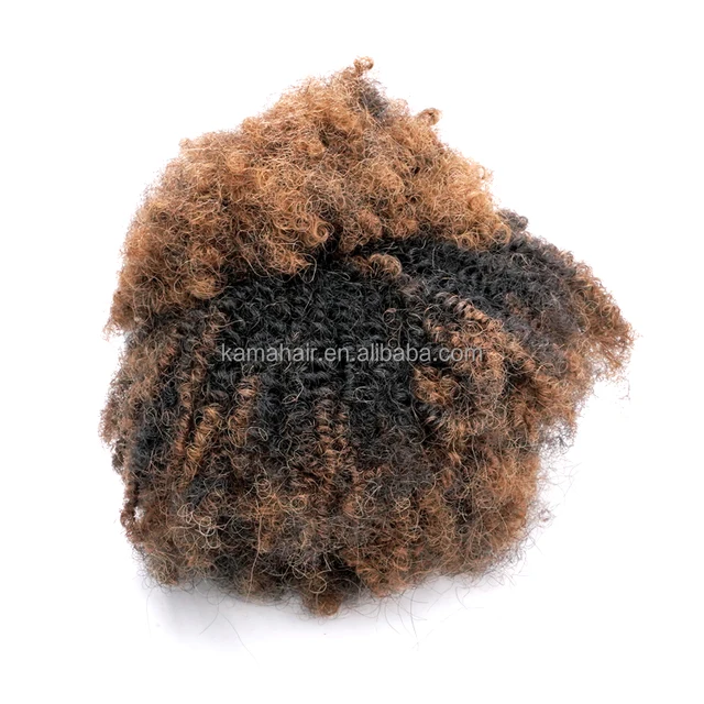 Wholesale Cheap Price 14 Inches Twist Braid Weaving Stretched Afro Bulk Kinky Human Hair #30/natural/#30