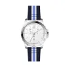 Plata - Azul marino y azul claro