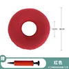 Inflatable round red