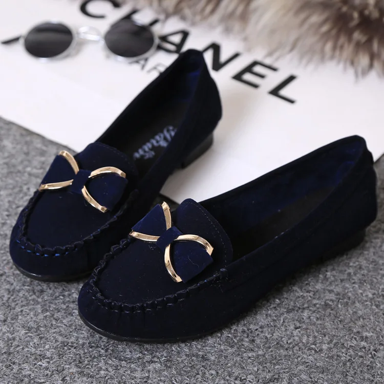 Classic Leather Loafers Shoes Driving 